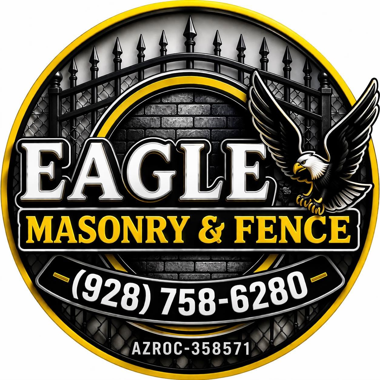 Eagle Masonry and Fence logo